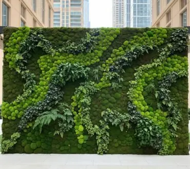 Moss Green Wall Dubai