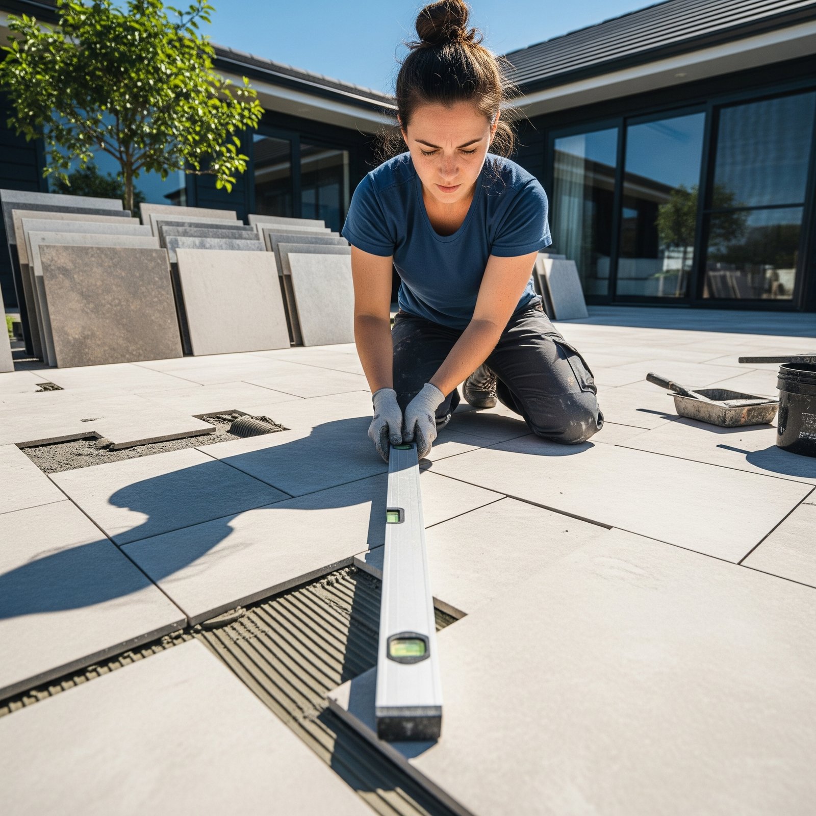 Outdoor Tiles Installation