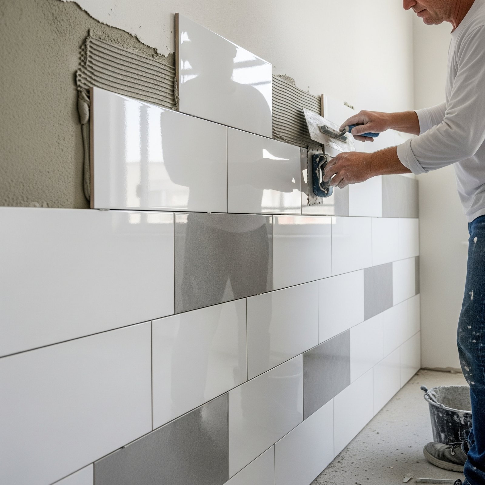 Wall Tiles Fixing