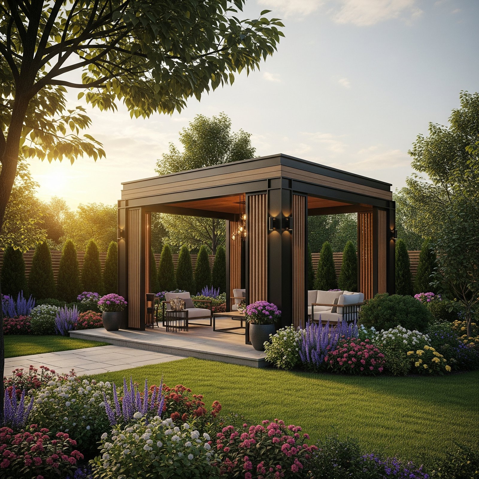 Wooden Gazebo Construction Dubai