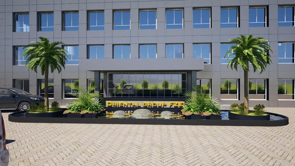 Tropical Plants Dubai villa landscaping project
