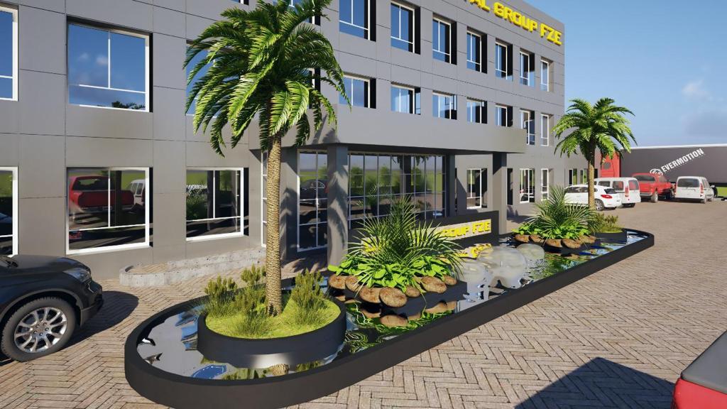 Professional Landscape Design Dubai finished garden