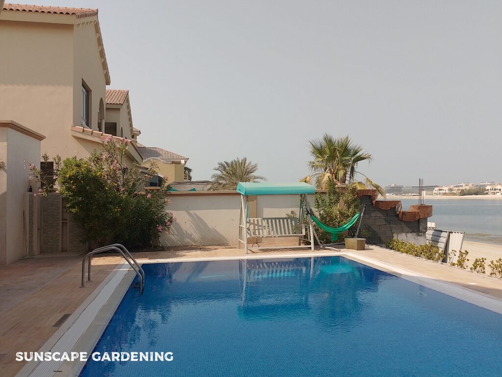 swimming pool design Dubai by Sunscape